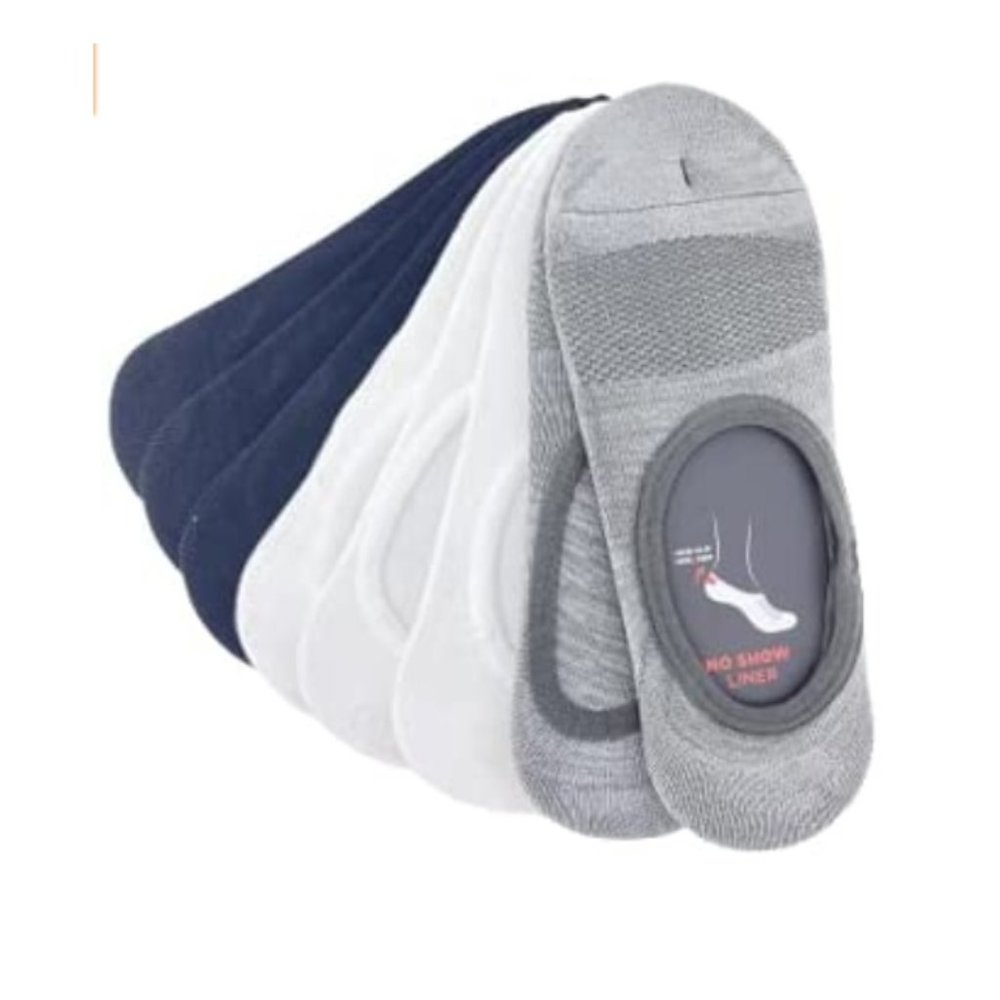NWT Skechers No Show Liner Sock Moisture Wicking 8 Pack  5-9.5  $40 B307